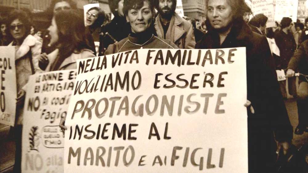 Cinquant’anni di parità, la riforma del diritto di famiglia del 1975