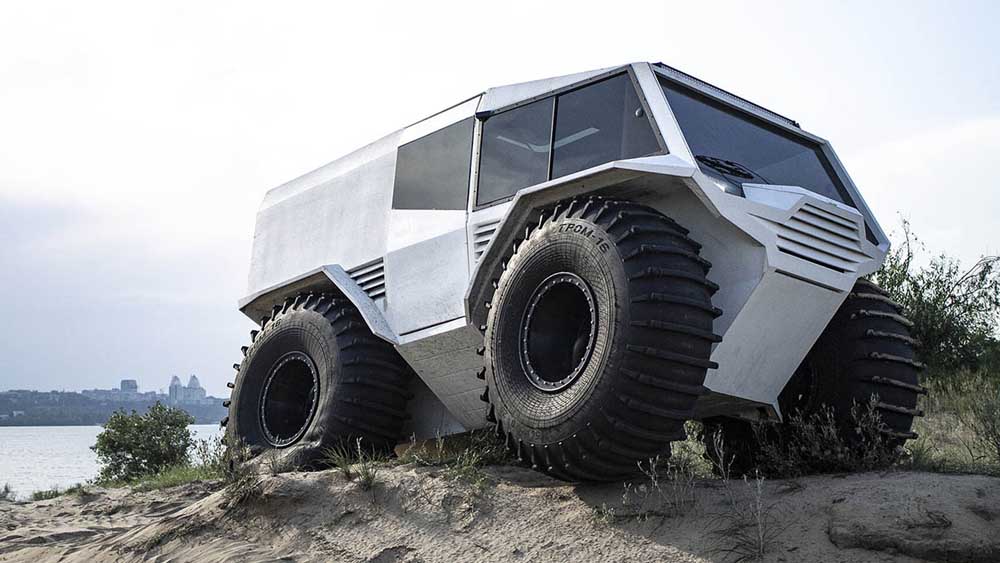 Atlas ATV, il fuoristrada anfibio che arriva dai mercati militari all’avventura estrema